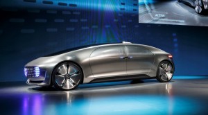 World premiere of the Mercedes-Benz F 015 Luxury in Motion at th