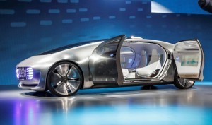 World premiere of the Mercedes-Benz F 015 Luxury in Motion at th