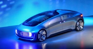 World premiere of the Mercedes-Benz F 015 Luxury in Motion at th