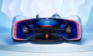 Alpine Vision Gran Turismo 2015 Black Matt & Blue Concept