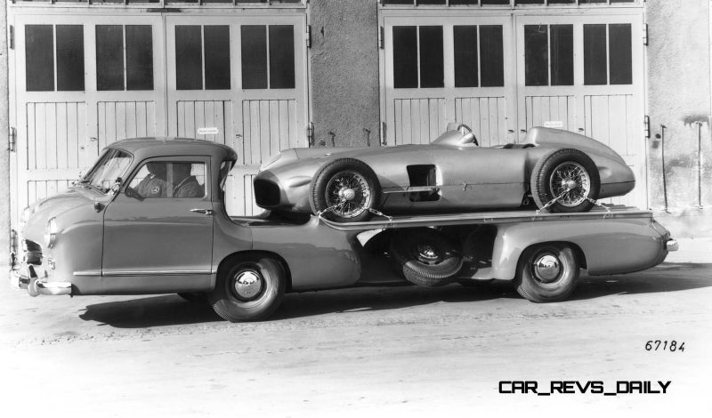 1954 Mercedes-Benz 'Blue Wonder' Race Transporter 41