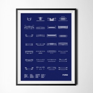 NOMO Design Auto Icon Screen Prints 15