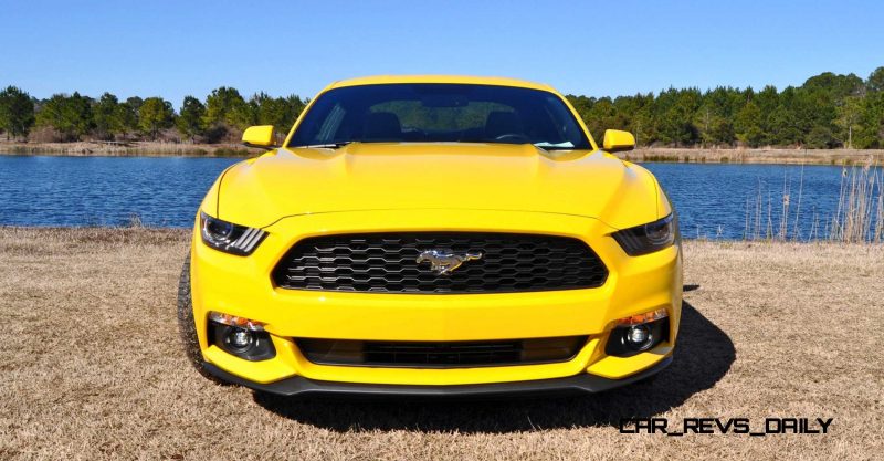 2015 Ford Mustang EcoBoost in Triple Yellow 127