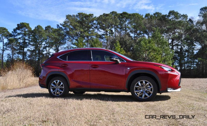 2015 Lexus NX200t F Sport Review 116