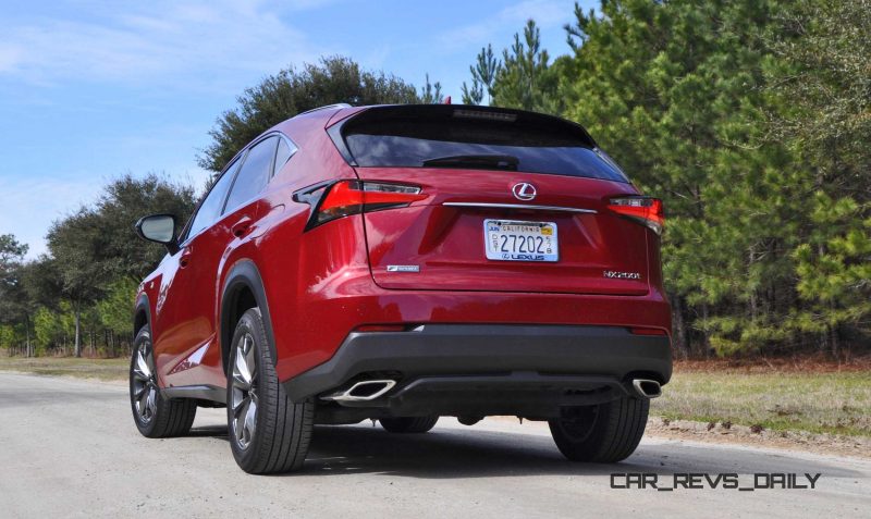 2015 Lexus NX200t F Sport Review 47
