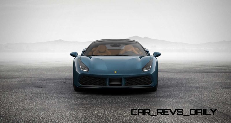 2016 Ferrari 488GTB Blue 4