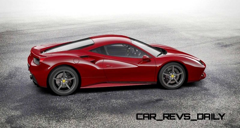 2016 Ferrari 488GTB Rosso Mugello 25
