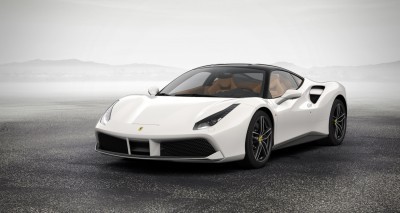 2016 Ferrari 488GTB White 1