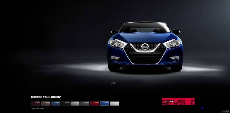 2016 Nissan Maxima Colors and Trims 9