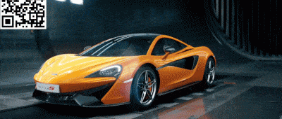 McLaren Black Swan Wind Tunnel 570S