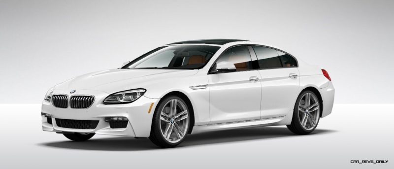 2015 BMW 640i GranCoupe xDrive Alpine White M Sport 8