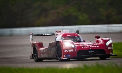 Nissan LM P1 Team testing in Bowling Green, Kentucky