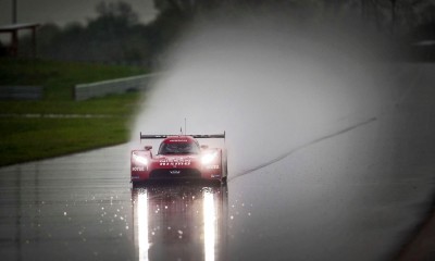 Nissan LM P1 Team testing in Bowling Green, Kentucky