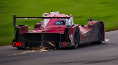 Nissan LM P1 Team testing in Bowling Green, Kentucky