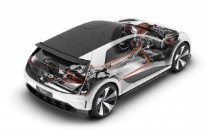 Volkswagen Studie Golf GTE Sport