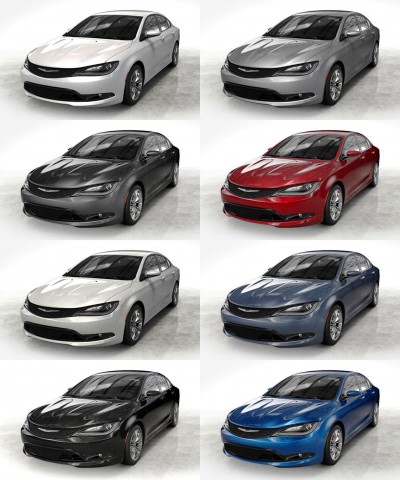2015 Chrysler 200S Colors 2-tile