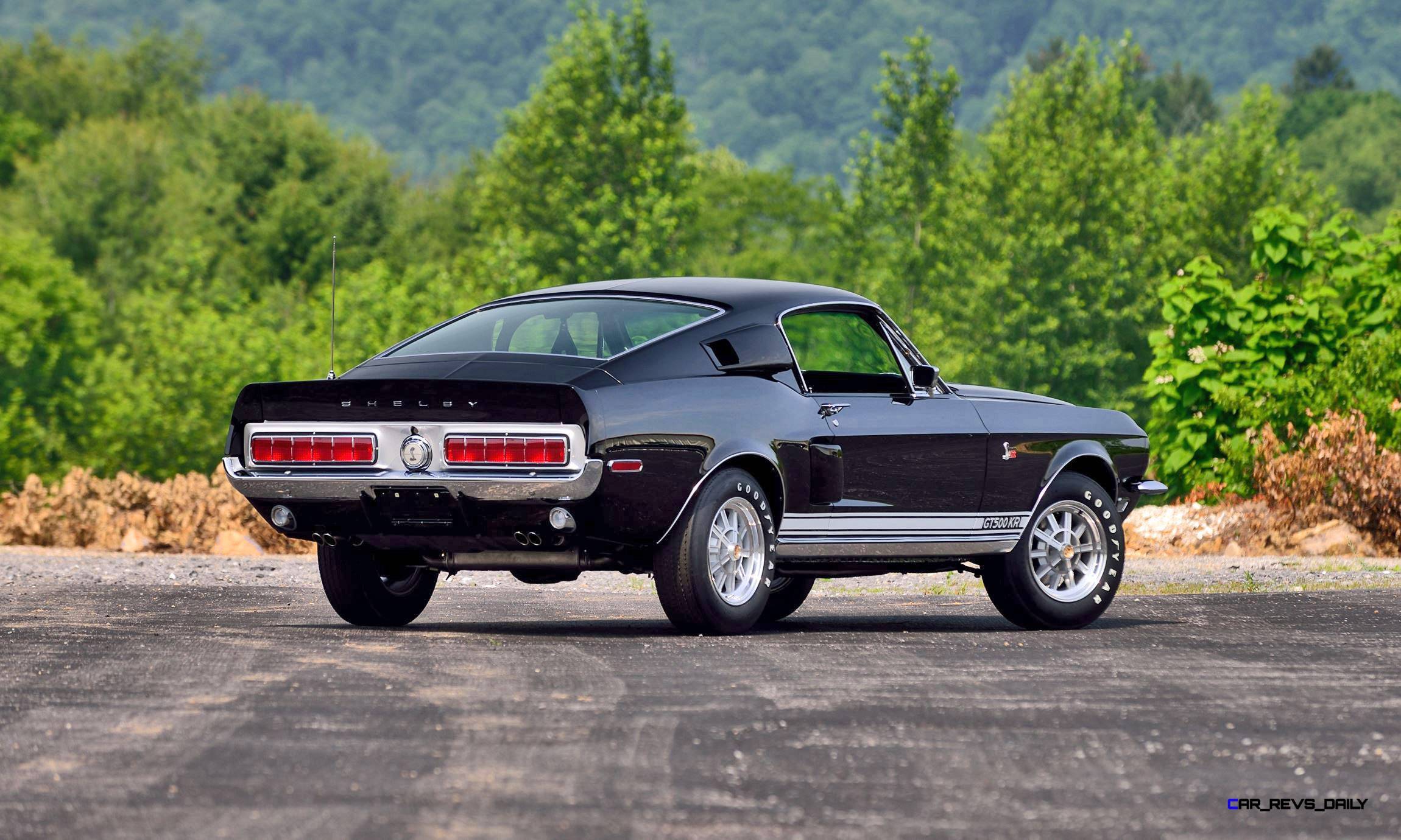 Mecum July 2015 - Four Flawless Mustang Mach 1 and Shelby GT500KR Fastbacks