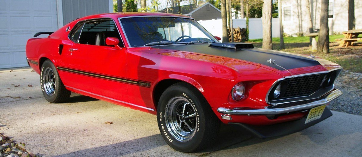 Mecum July 2015 - Four Flawless Mustang Mach 1 and Shelby GT500KR Fastbacks