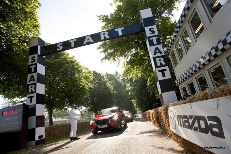 2015 Mazda LM55 Vision GT Tops Goodwood With 787B LeMans Legend 52