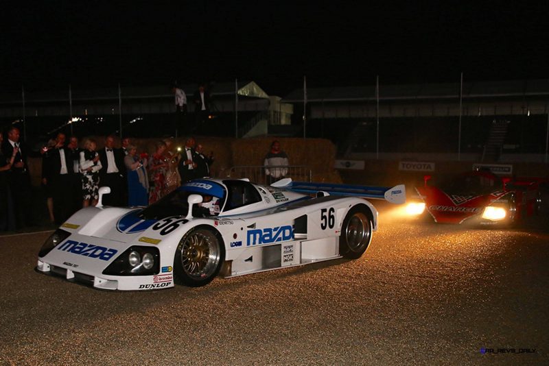 2015 Mazda LM55 Vision GT Tops Goodwood With 787B LeMans Legend 92