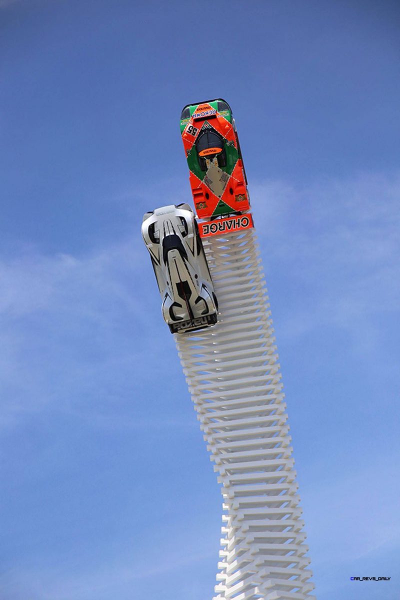 2015 Mazda LM55 Vision GT Tops Goodwood With 787B LeMans Legend 97