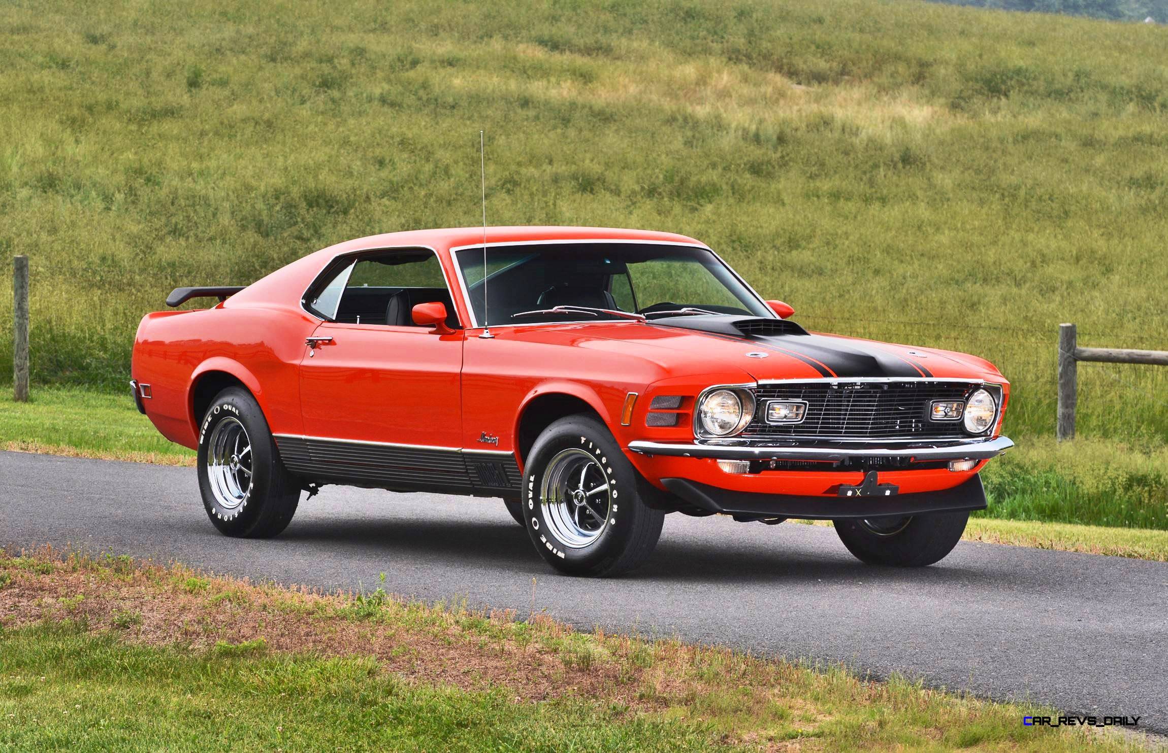 Mecum July 2015 - Four Flawless Mustang Mach 1 and Shelby GT500KR Fastbacks