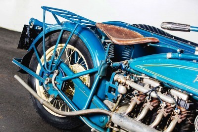 1925 Henderson De Luxe with Goulding Sidecar 14