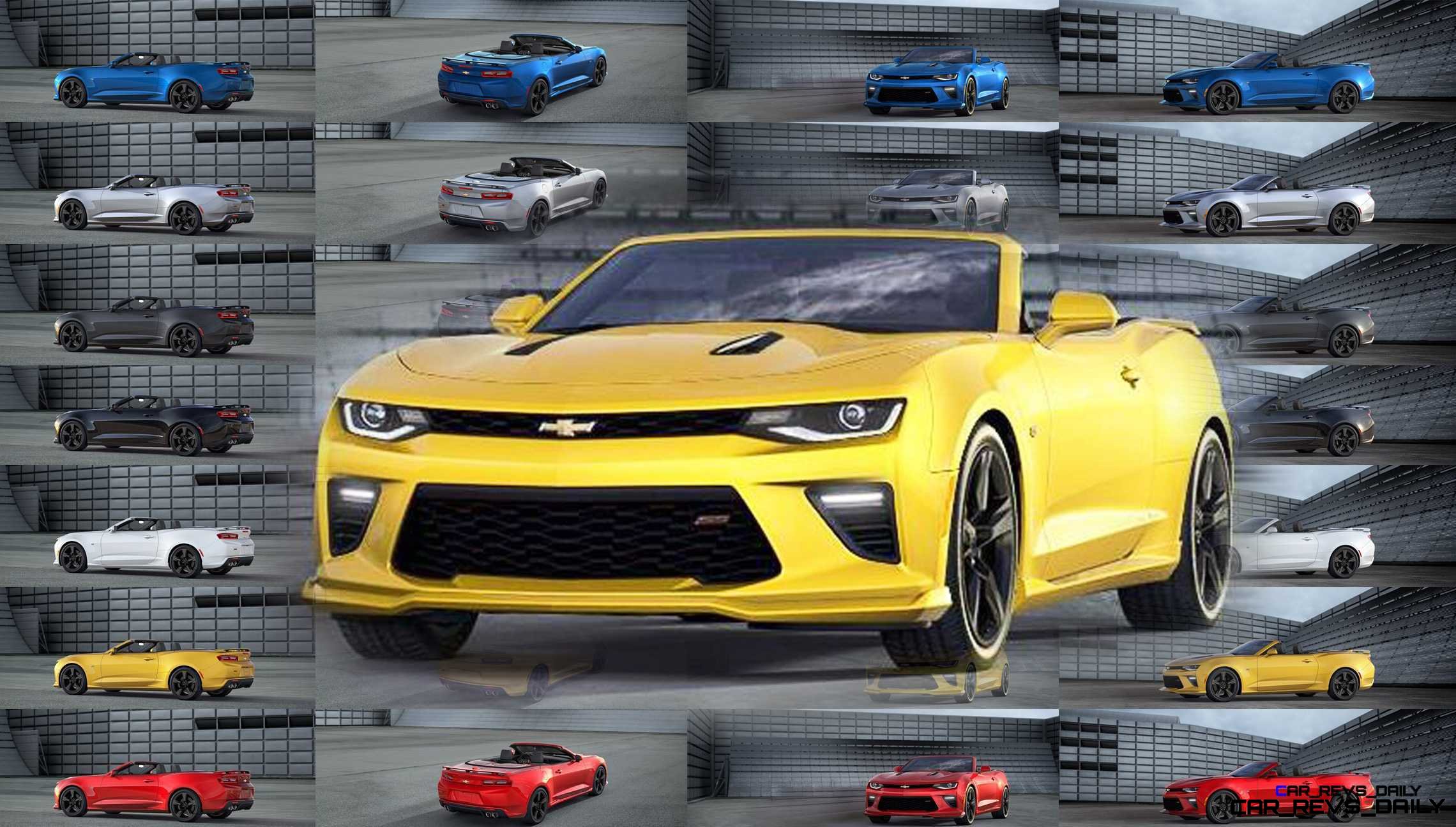 2016 Chevrolet Camaro Colors