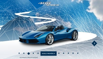 2016 Ferrari 488 Spider Reveal 7