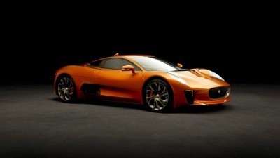 007 SPECTRE Bond Cars - JAGUAR CX-75 Orange 4