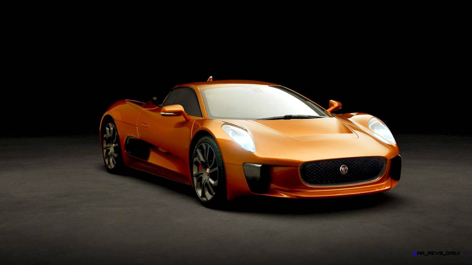 007 SPECTRE Bond Cars - JAGUAR CX-75 Orange 7