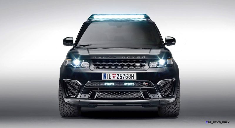 007 SPECTRE Bond Cars - Jaguar CX-75 Land Rover RRS SVR 35