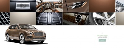 2017 Bentayga BENTLEY SUGGESTS COLORS 6