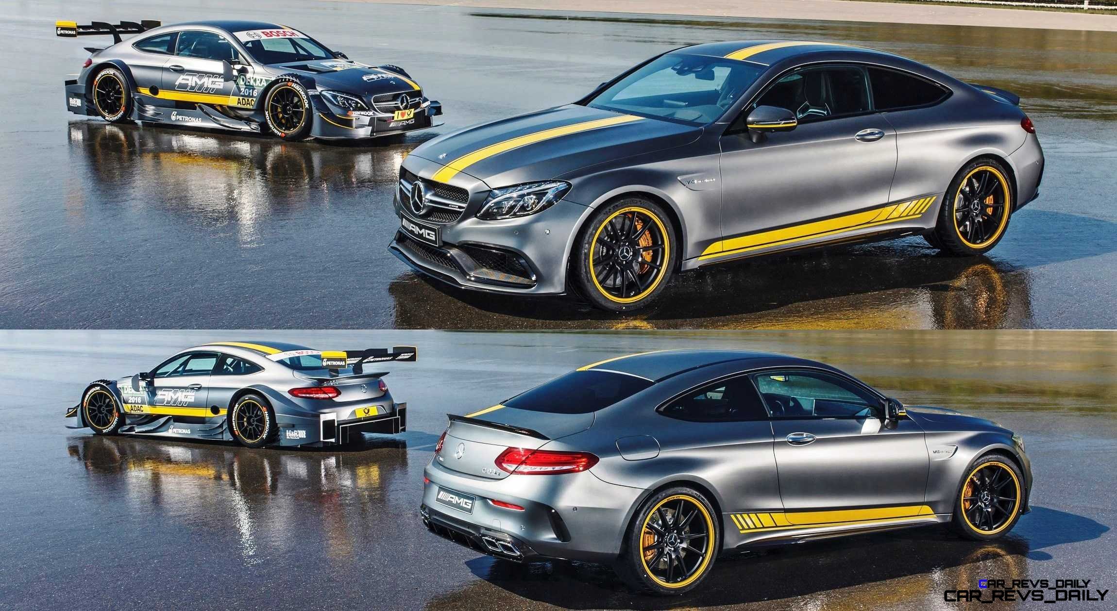 2017 Mercedes-AMG C63 Coupé Edition 1 + 2016 DTM Racecar 1