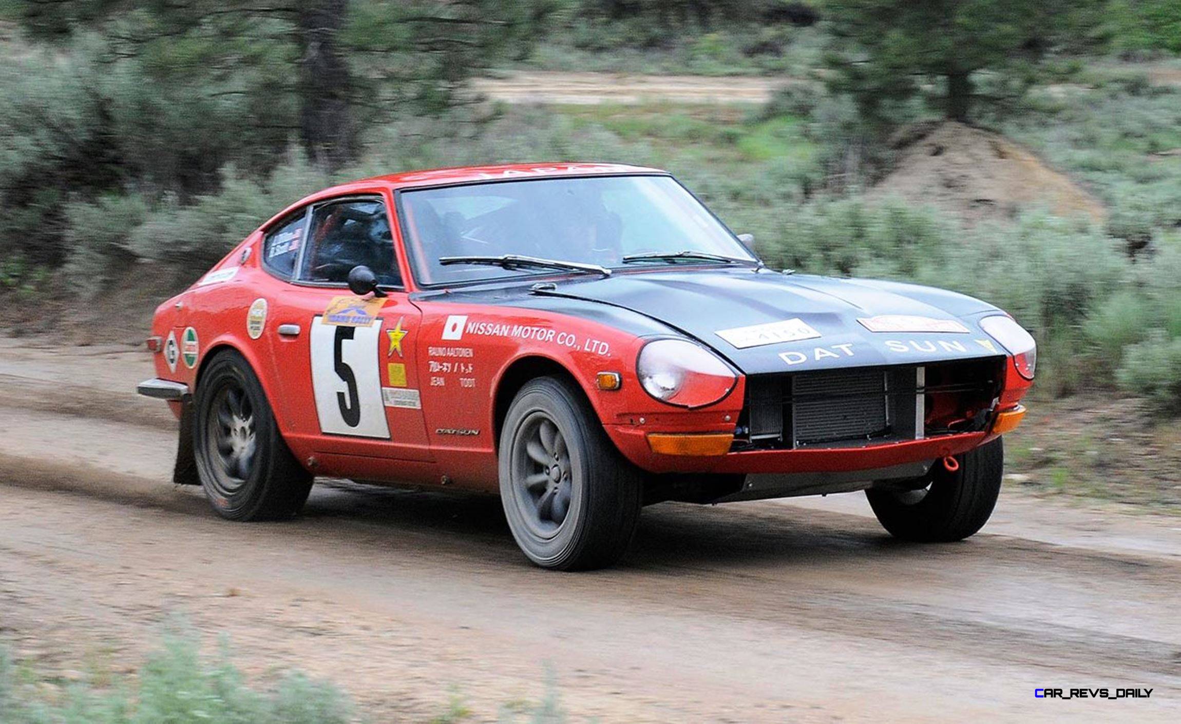 datsun 240z safari rally