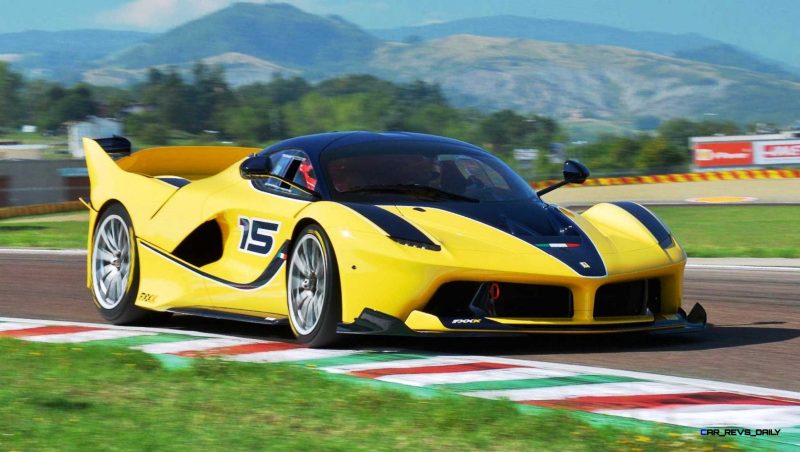 Yellow LaFerrari FXX K 6