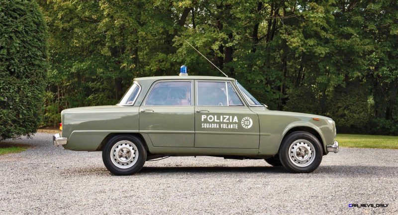 1966 Alfa Romeo Giulia Super POLIZIA SQUADRA VOLANTE  5