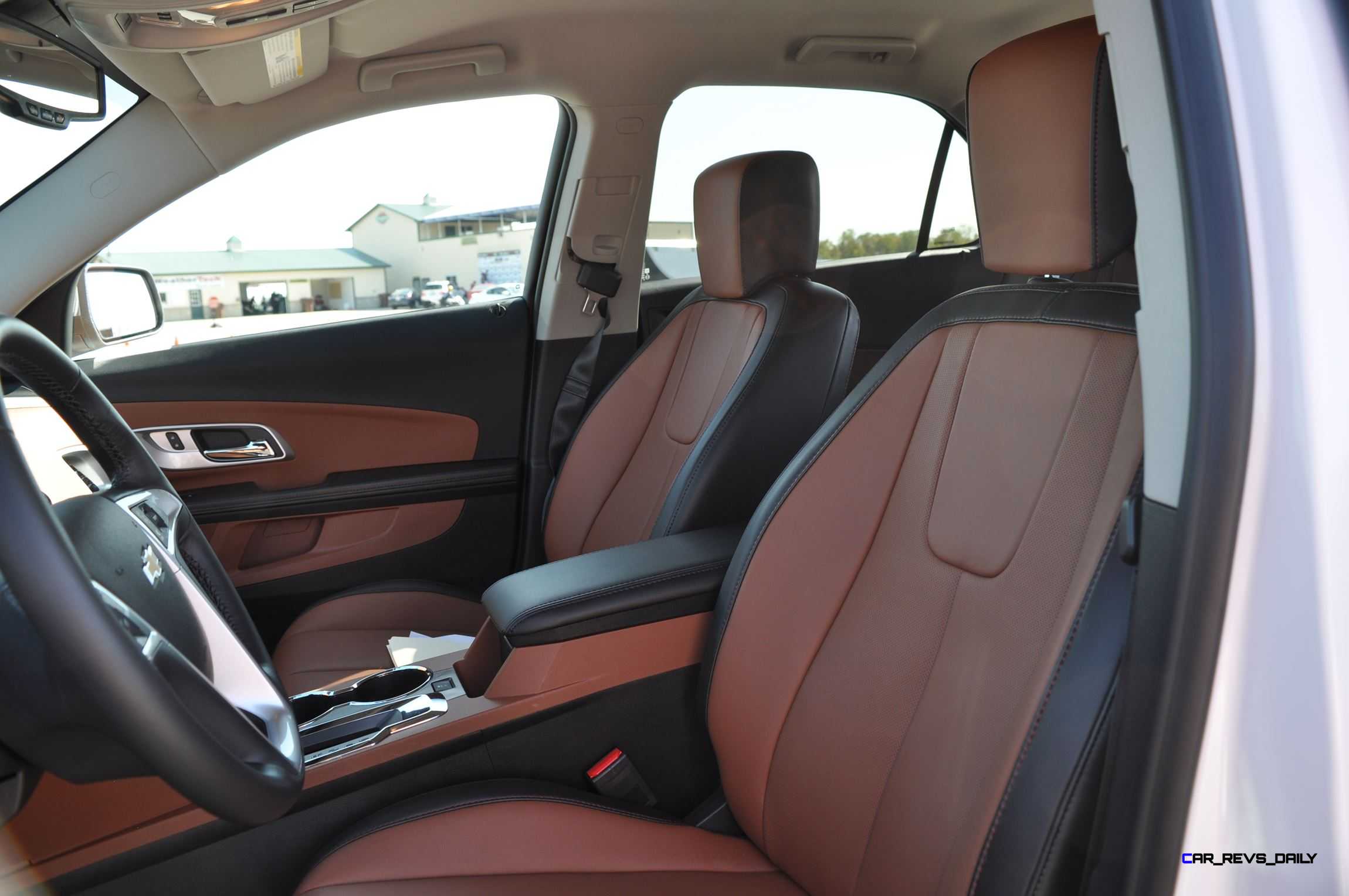 2016 Chevrolet Equinox Ltz Interior Saddle Brown 3