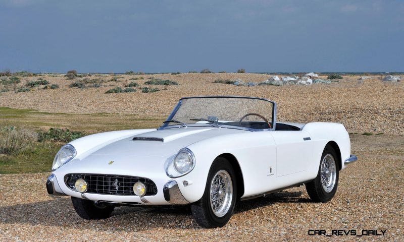 1958 Ferrari 250 GT Cabriolet Series I by Pinin Farina Bianco White 1