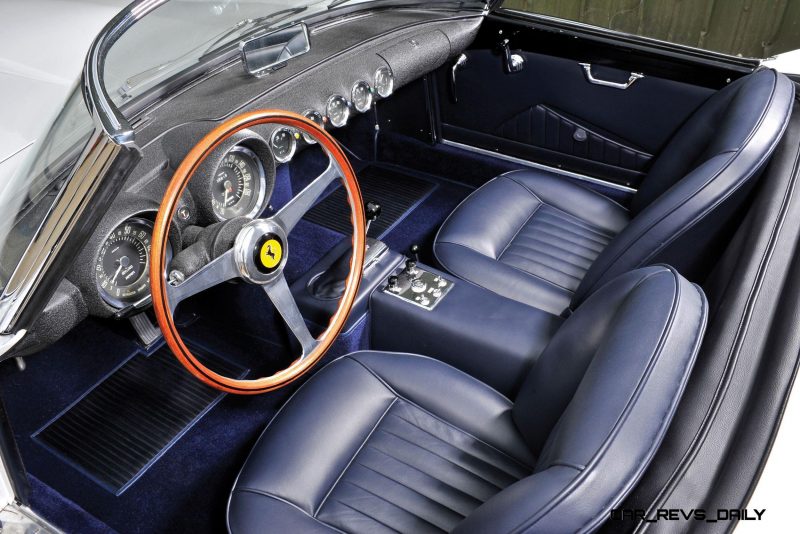 1958 Ferrari 250 GT Cabriolet Series I by Pinin Farina Bianco White 15