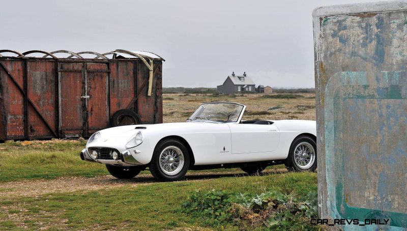 1958 Ferrari 250 GT Cabriolet Series I by Pinin Farina Bianco White 23