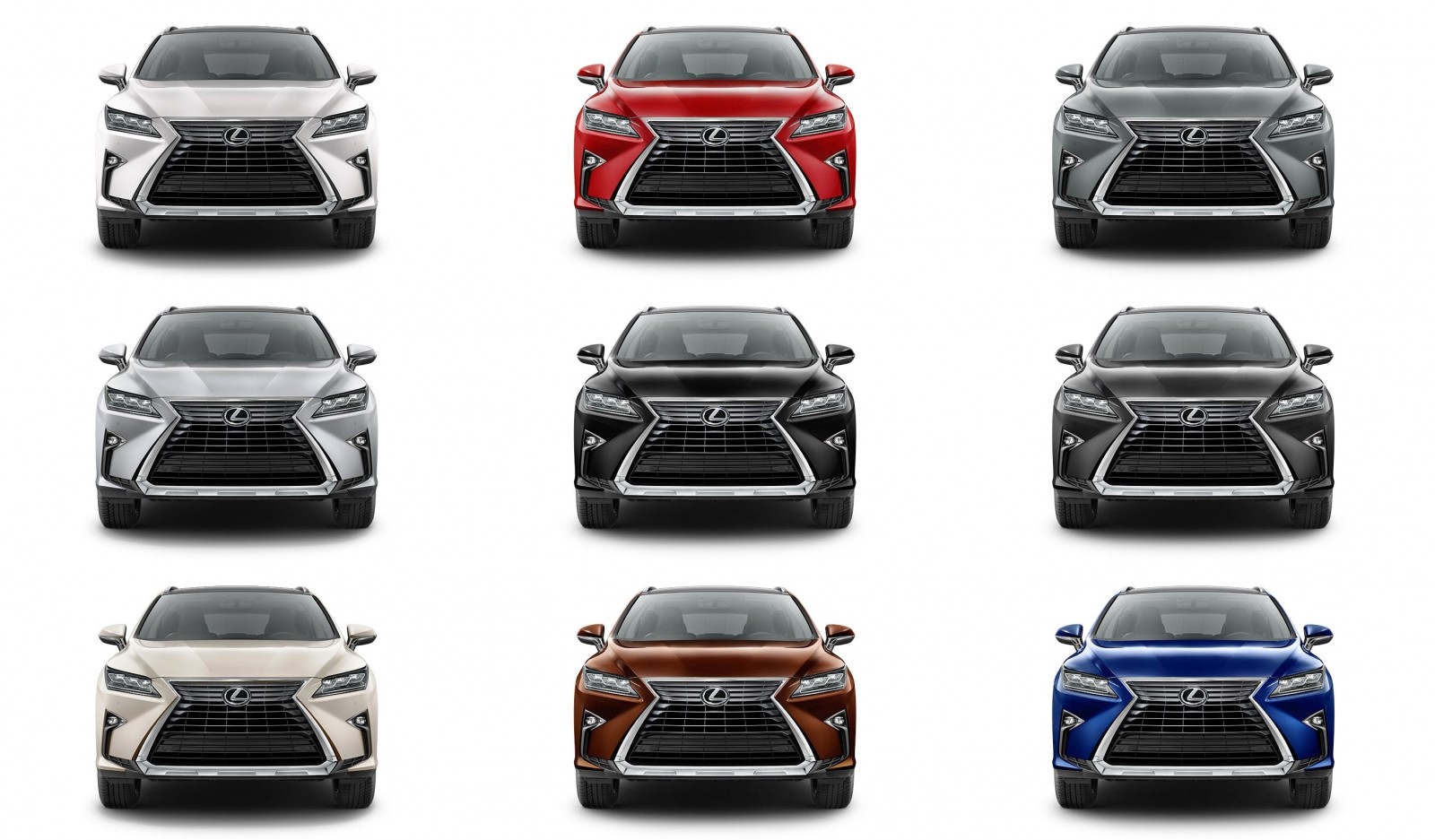 2016 Lexus Rx 350 Color Chart