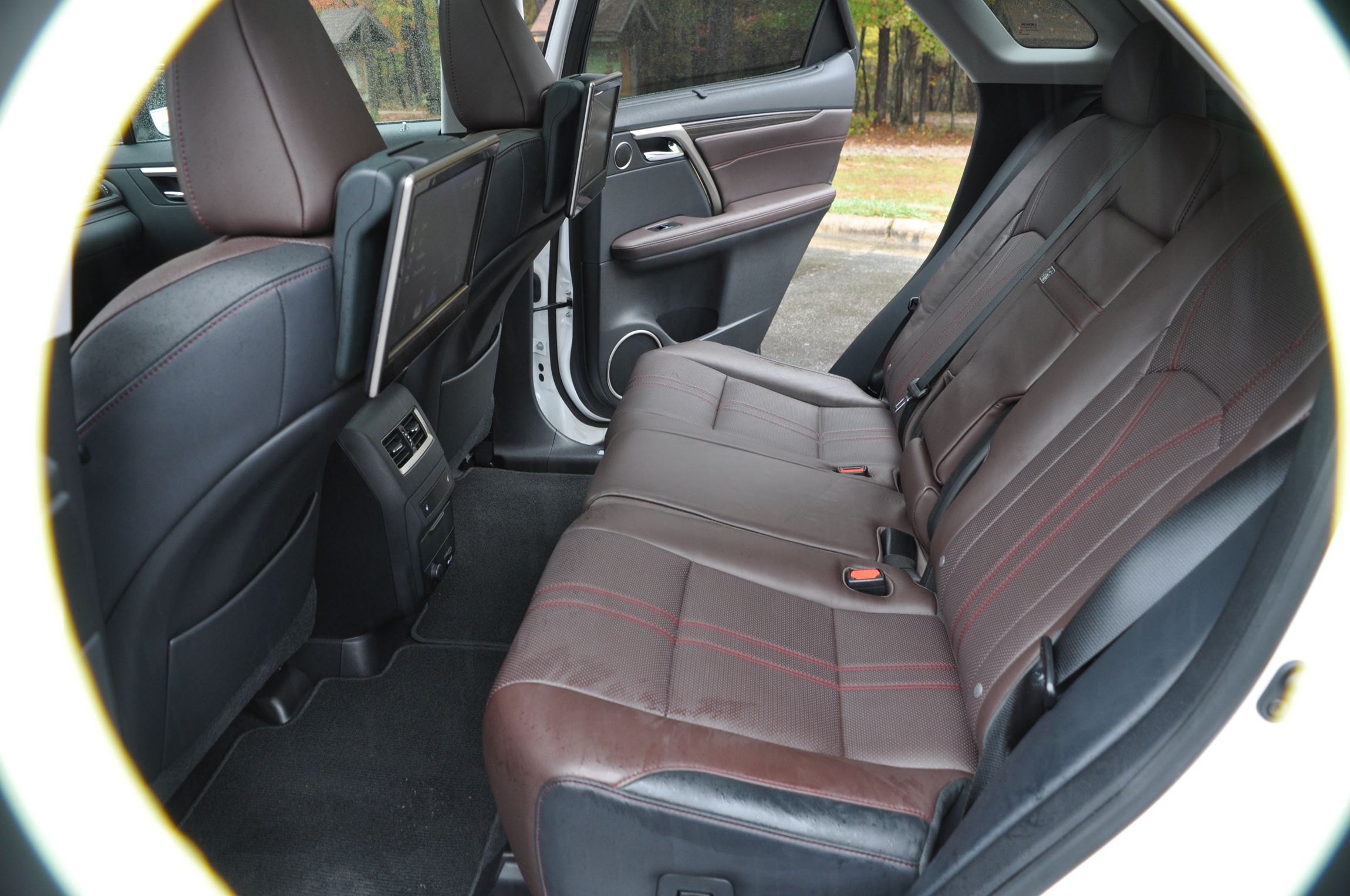 2016 Lexus Rx350 Interior Noble Brown Sapele Wood 16