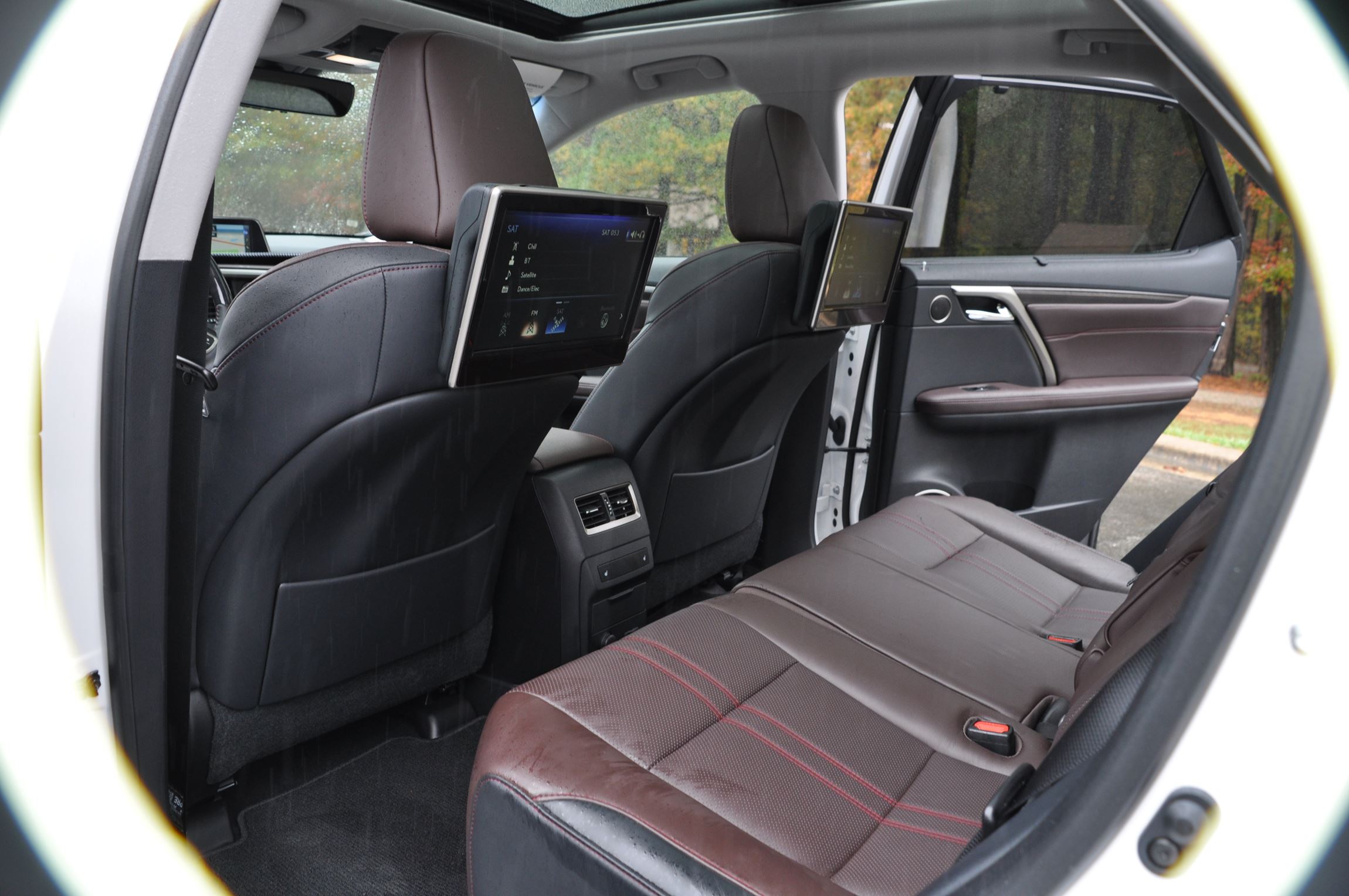 2016 Lexus Rx350 Interior Noble Brown Sapele Wood 11