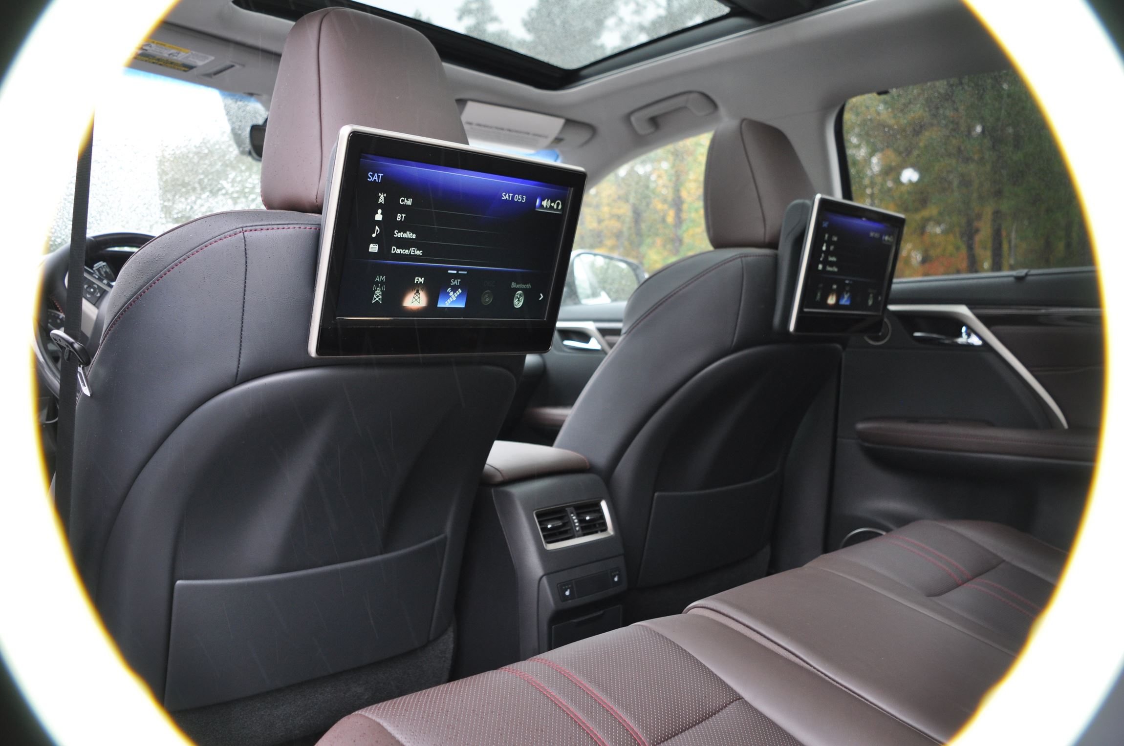 2016 Lexus Rx350 Interior Noble Brown Sapele Wood 8