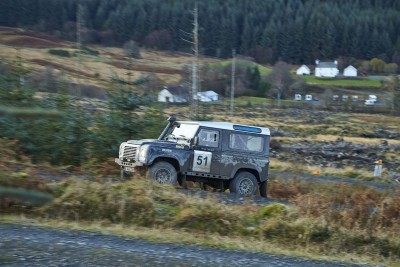 Land Rover DEFENDER CHALLENGE by Bowler Motorsport - Borders Rally Season Finale 30