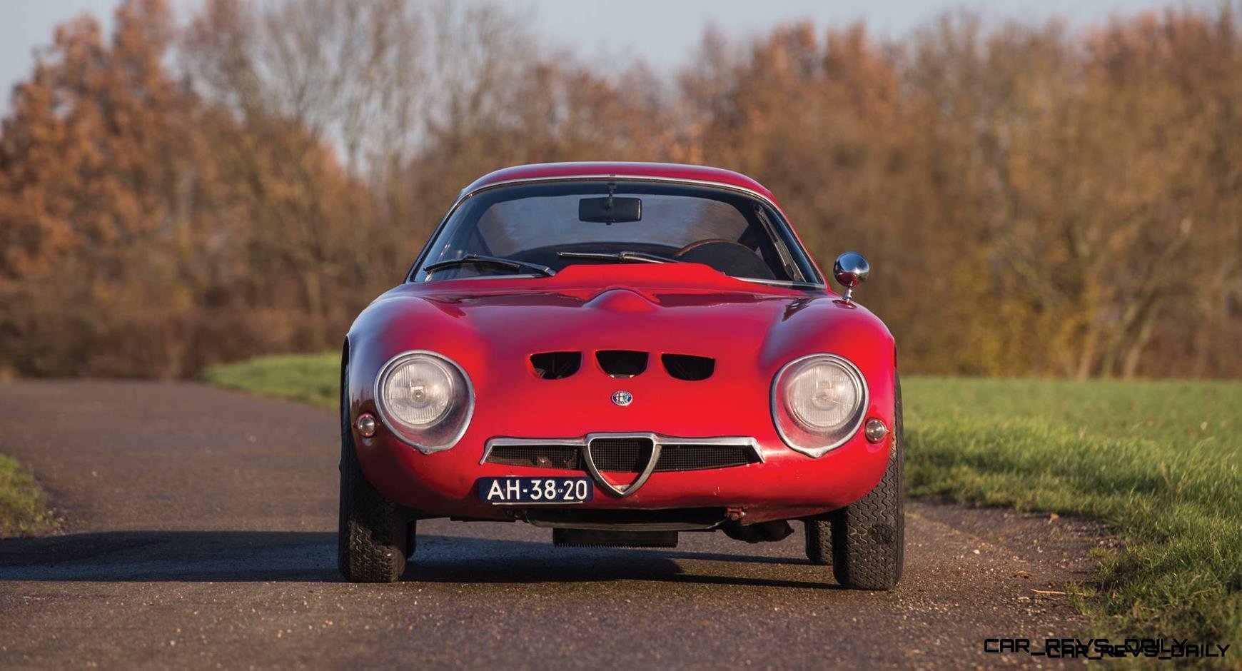 1965 Alfa Romeo Giulia Tubolare Zagato Brings Racing Patina To Rm Sotheby S Paris 16 Car Revs Daily Com