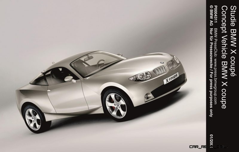 Concept Flashback - 2001 BMW X Coupe 8