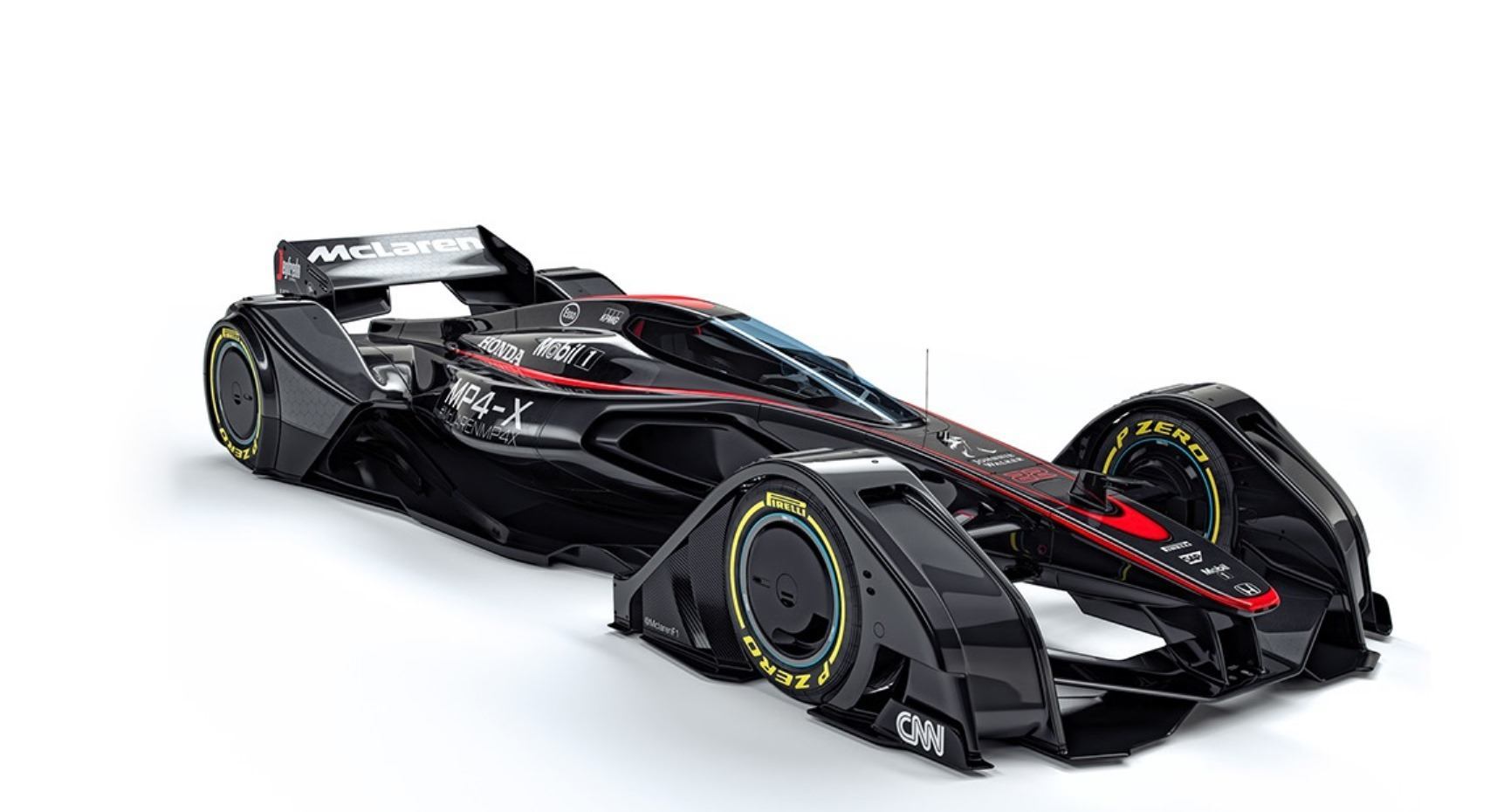 McLaren MP4X Detailed Fascinating 2025 F1 Car Prototype Reimagines