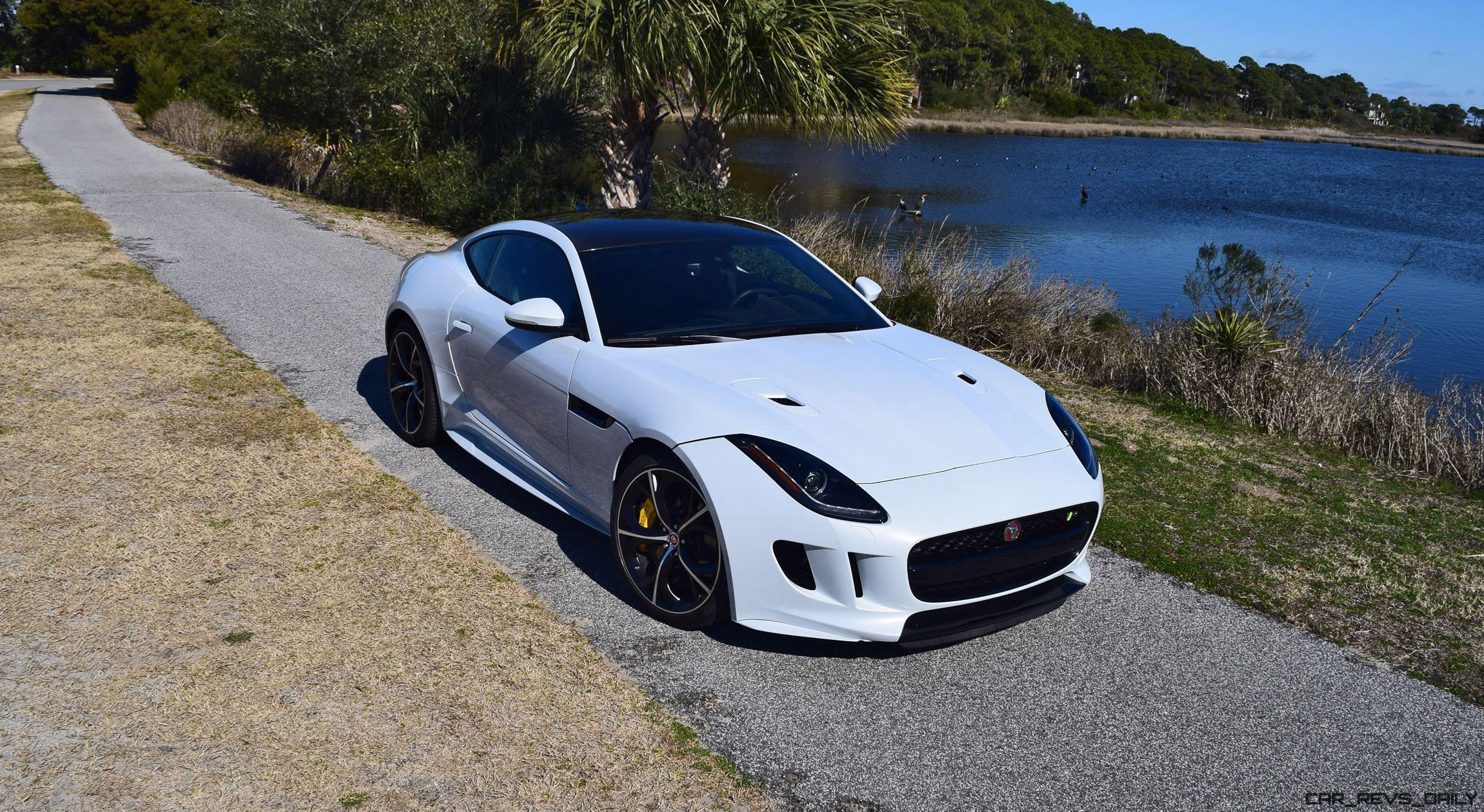 2016 JAGUAR F-Type R AWD White with Black Pack 73